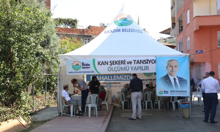 Demirtaş: Belediye mahallemizde çadırı ile İlkadım hizmetleri hız kazanacak