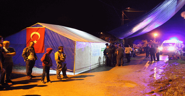 Şehit Ateşi Giresun’a Düştü