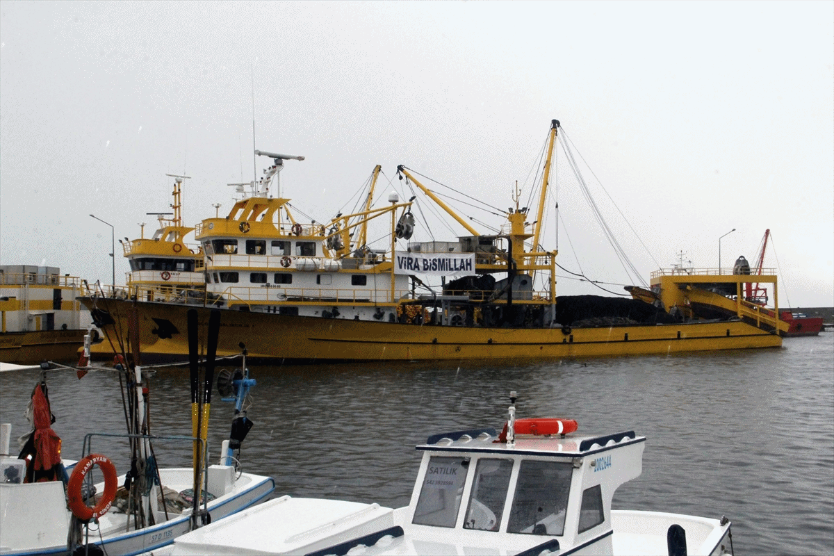 karadenizli balıkçılara olumsuz hava engeli