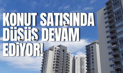 Konut satışında düşüş devam ediyor