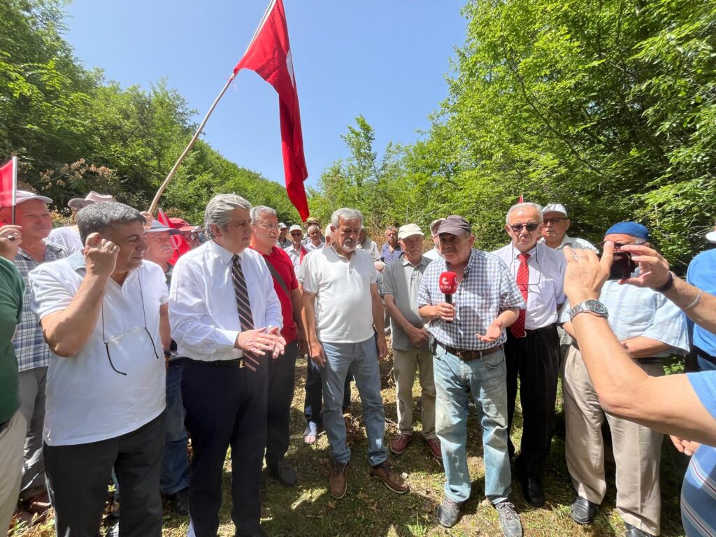 Samsun’da Köseli Mahallesi’nde doğa katliamı! Murat Çan: ‘Doğamızı yağmalatmayacağız’