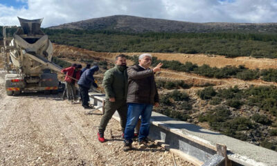 Atabey Akçay barajında çalışmalar sürüyor