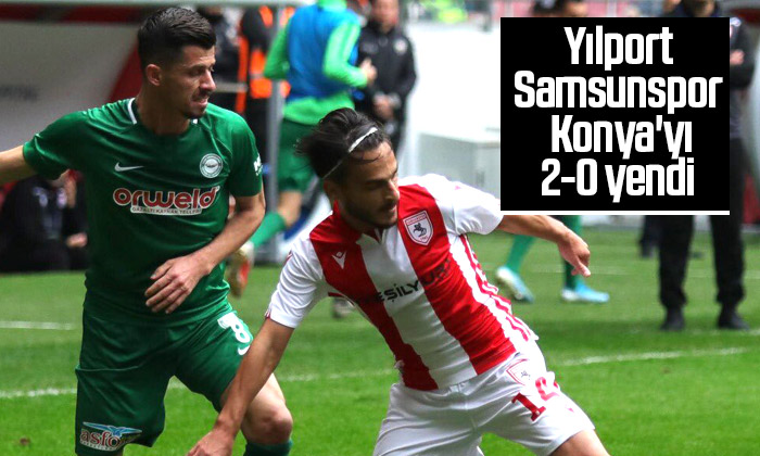 Yılport Samsunspor TFF 2. Lig’de Konya’yı 2-0 yendi