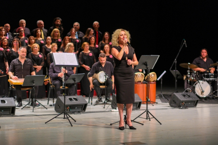 Gazimağusa Belediyesi Türk Müziği Korosu konser verdi