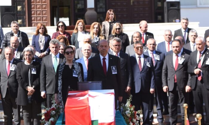 Tuncer Arifoğlu için KKTC Meclis’inde tören düzenlendi