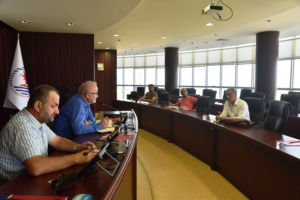 OMÜ Yönetimi, Biyomedikal Sanayisi için İstişare Toplantısı Düzenledi