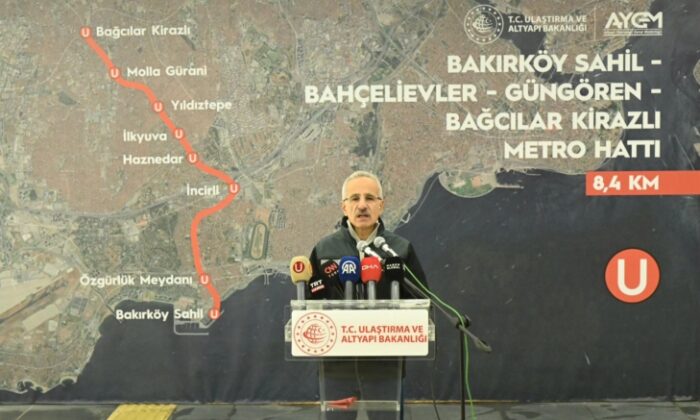 Ulaştırma ve Altyapı Bakanı Uraloğlu’ndan İstanbul’a müjde