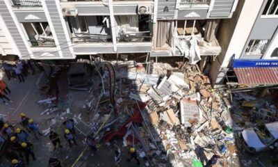 İzmir’deki patlamada hasar tespit çalışmaları devam ediyor