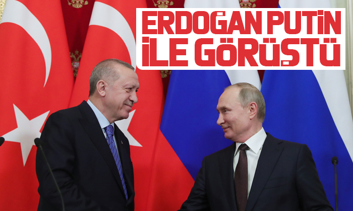 Cumhurbaşkanı Erdoğan, Putin ile görüştü