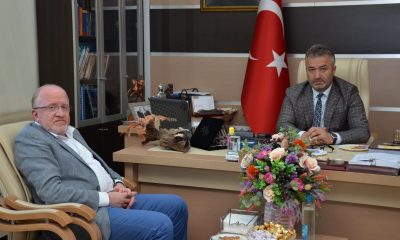 Rektör Aydın’dan Başkan Topaloğlu’na ziyaret