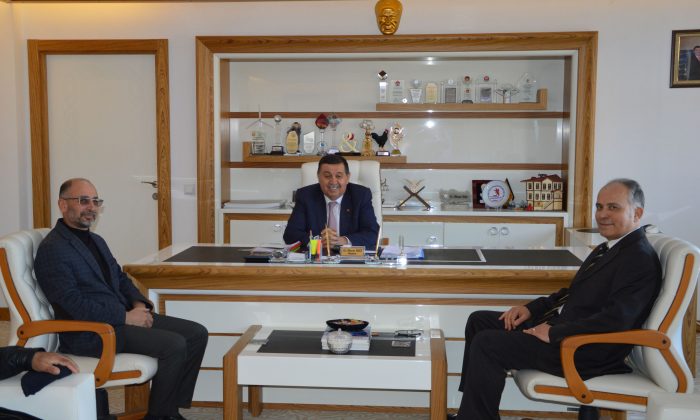 Saadet Partisi Havza Belediye Başkan adayı Tunçay Başkan İkiz’e ziyaret
