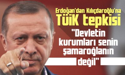 Erdoğan’dan Kılıçdaroğlu’na TÜİK tepkisi