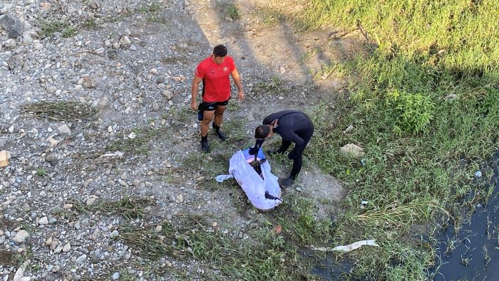 Samsun’da ırmakta ceset ihbarı emniyeti alarma geçirdi