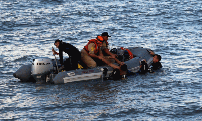 Samsun’da denize giren 3 kişi boğulma tehlikesi geçirdi