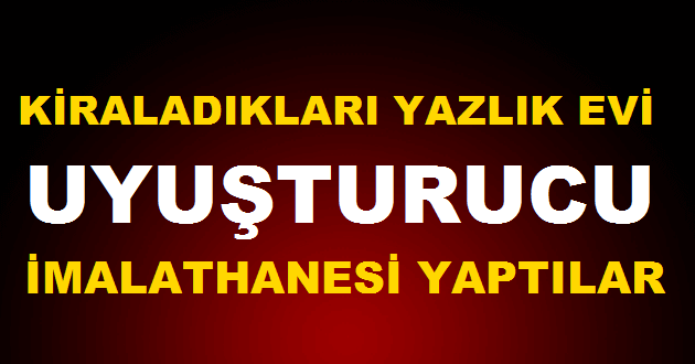 Samsun’da Uyuşturucu Operasyonu!