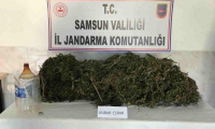 Samsun’da uyuşturucu madde ele geçirildi