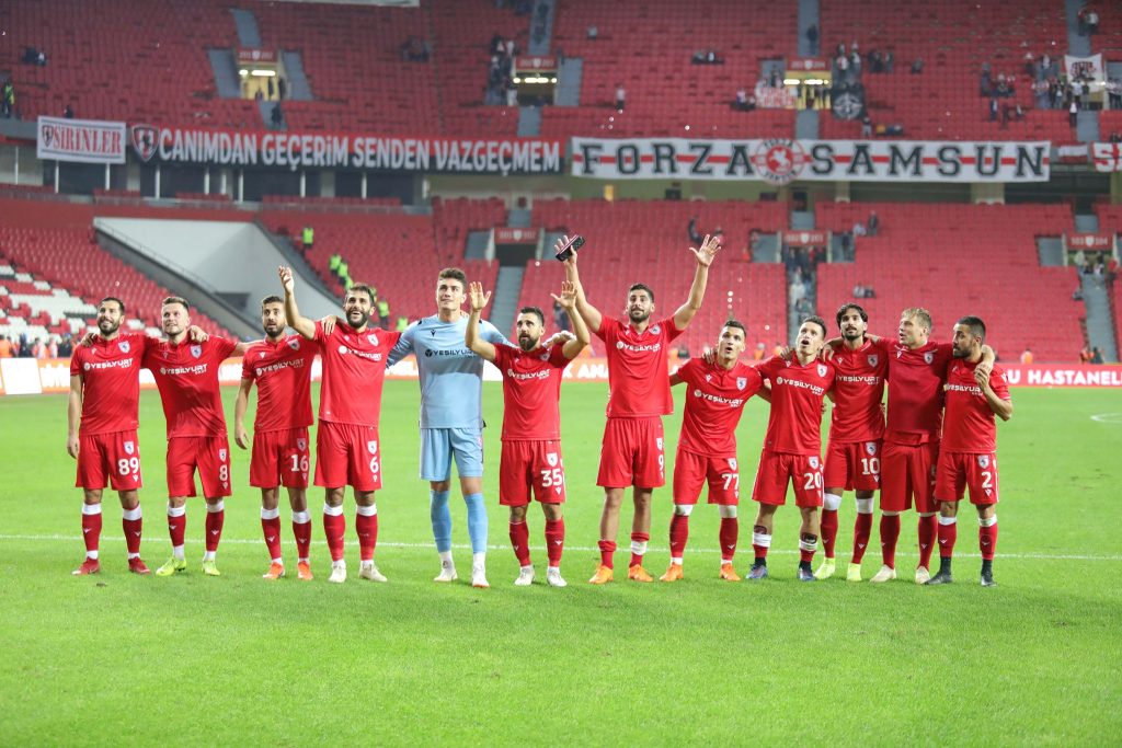 Samsunspor Kırklarelispor maç sonucu: 4-0