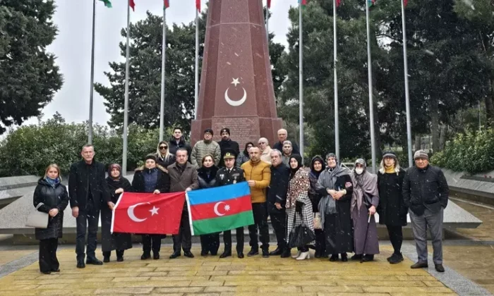 Şehit ailelerinden Azerbaycan’a ziyaret