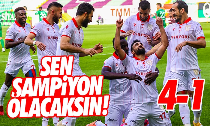 Samsunspor Akhisarspor maç sonucu: 4-1