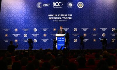 Adalet Bakanı Tunç’tan, Hukuk Mesleklerine Girişte Sınavı Açıklaması