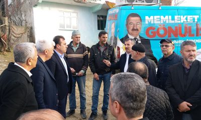 Sebahattin Özdemir kırsal mahalleleri ziyaret etti
