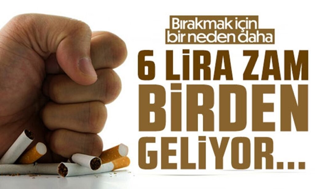 sigaraya zam geliyor