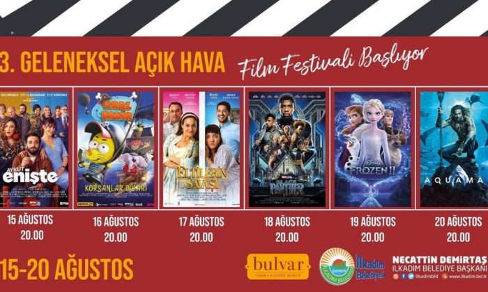 Samsun’da açık hava sinema günleri başlıyor