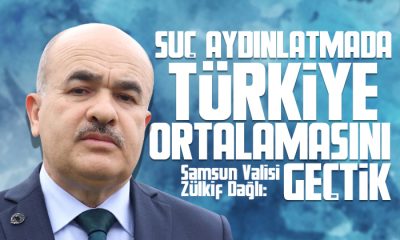 Vali Dağlı: Suç aydınlatmada Türkiye ortalamasını geçtik