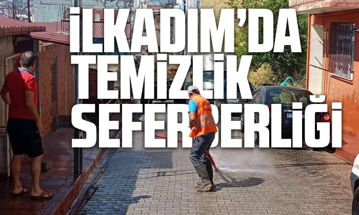 İlkadım dip köşe temizleniyor