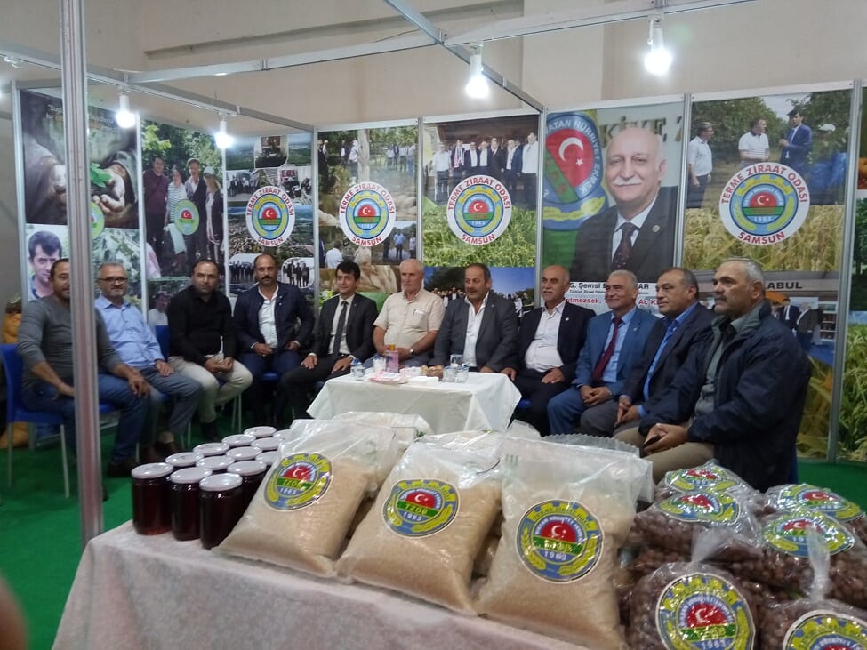 Ayvacık ve Terme Ziraat odası fuara damga vurdu