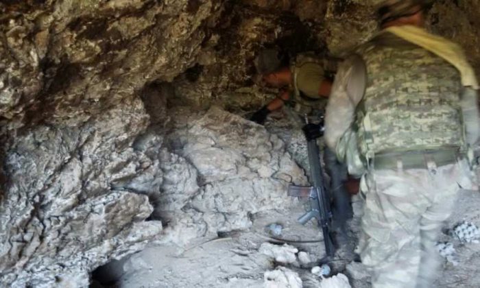 Karadeniz’deki teröristler yeraltına ev kurmuş!