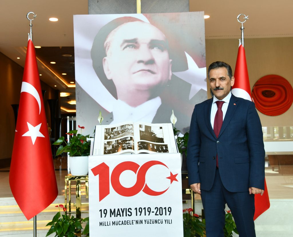 Kaymak: 100. Yılı kutlamalarında Samsun Valisi olarak görev yapmaktan onur duyuyorum