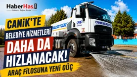 Canik'te Belediye Hizmetleri Daha da Hızlanacak! Araç Filosuna Yeni Güç