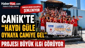 Canik'te Haydi Güle Oynaya Camiye Gel Projesi Büyük İlgi Görüyor