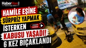 Hamile Eşine Sürpriz Yapmak İsterken Kabusu Yaşadı! 6 Kez Bıçaklandı