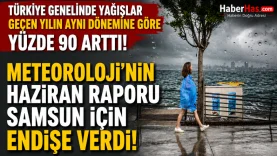 Meteoroloji'nin Haziran Raporu Samsun İçin Endişe Verdi!