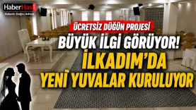 Ücretsiz Düğün Projesi Büyük İlgi Görüyor! İlkadım'da Yeni Yuvalar Kuruluyor