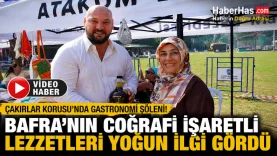 Çakırlar Korusu'nda Gastronomi Şöleni! Bafra'nın Coğrafi İşaretli Lezzetleri Yoğun İlgi Gördü