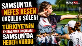 Türkiye'nin En Başarılı Okçuları Samsun'da Hedefi Vurdu