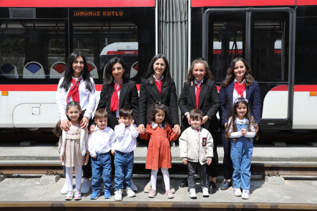 Samsun’da tramvaylar ‘Annelere’ emanet