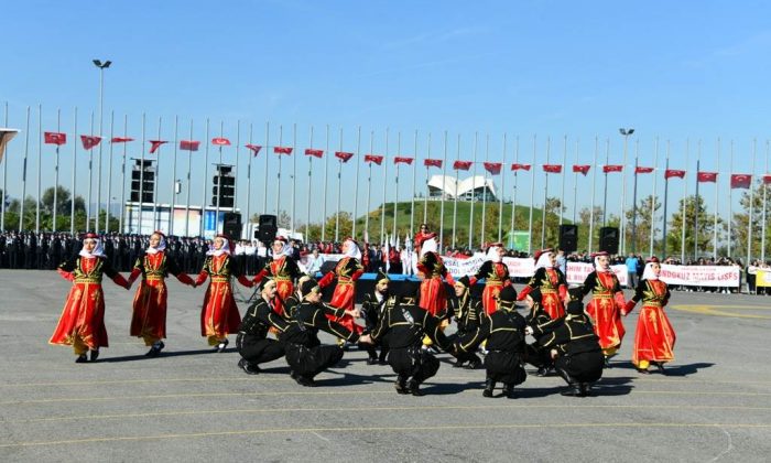 Samsun’da Cumhuriyet Bayramı kutlandı