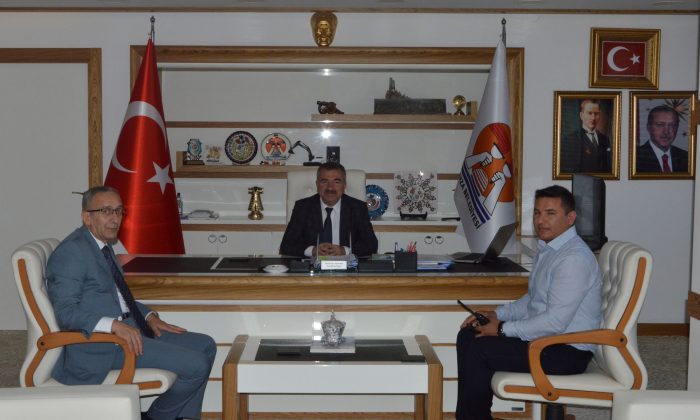 Emniyet Müdürü Vedat Yavuz Başkan Özdemir’i ziyaret etti