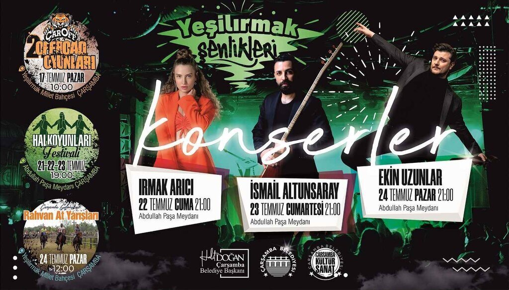 yesilirmak senlikleri