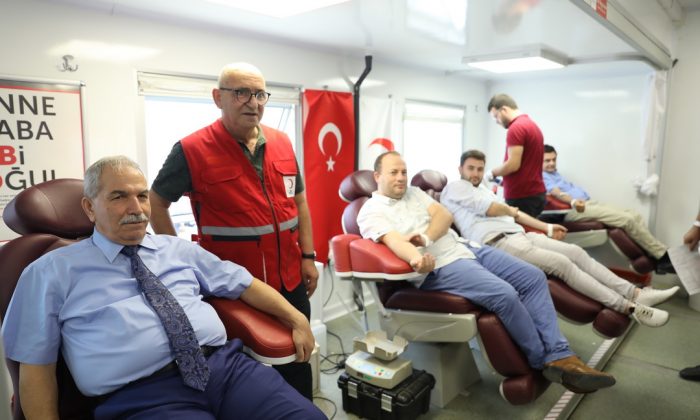 Başkan Demirtaş kan bağışının önemine dikkat çekti
